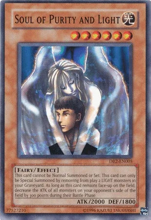 Common, Dark Beginning 2, Effect Monster, Fairy, Light, Unlimited Soul of Purity and Light [DB2-EN005] Common - Trading Card World