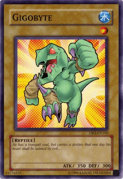 Common, Dark Revelation Volume 2, Normal Monster, Reptile, Unlimited, Water Gigobyte [DR2-EN169] Common - Trading Card World