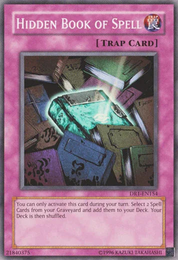 Common, Dark Revelation Volume 1, Normal Trap, Trap, Unlimited Hidden Book of Spell [DR1-EN154] Common - Trading Card World