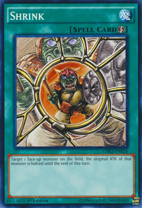 1st Edition, Common, Legendary Decks II, Quick Play Spell, Spell, Unlimited Shrink [LDK2-ENK24] Common - Trading Card World