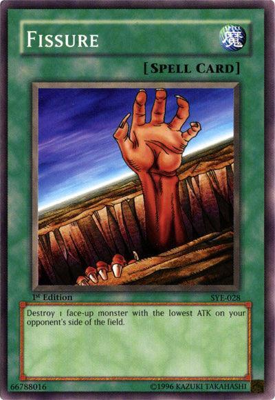 1st Edition, Common, Normal Spell, Spell, Starter Deck: Yugi Evolution, Unlimited Fissure [SYE-028] Common - Trading Card World