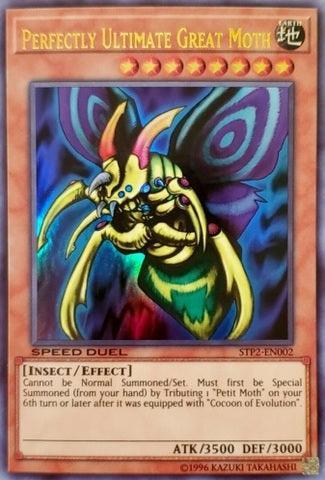 Earth, Effect Monster, Insect, Speed Duel: Tournament Pack 2, Ultra Rare, Unlimited Perfectly Ultimate Great Moth [STP2-EN002] Ultra Rare - Trading Card World