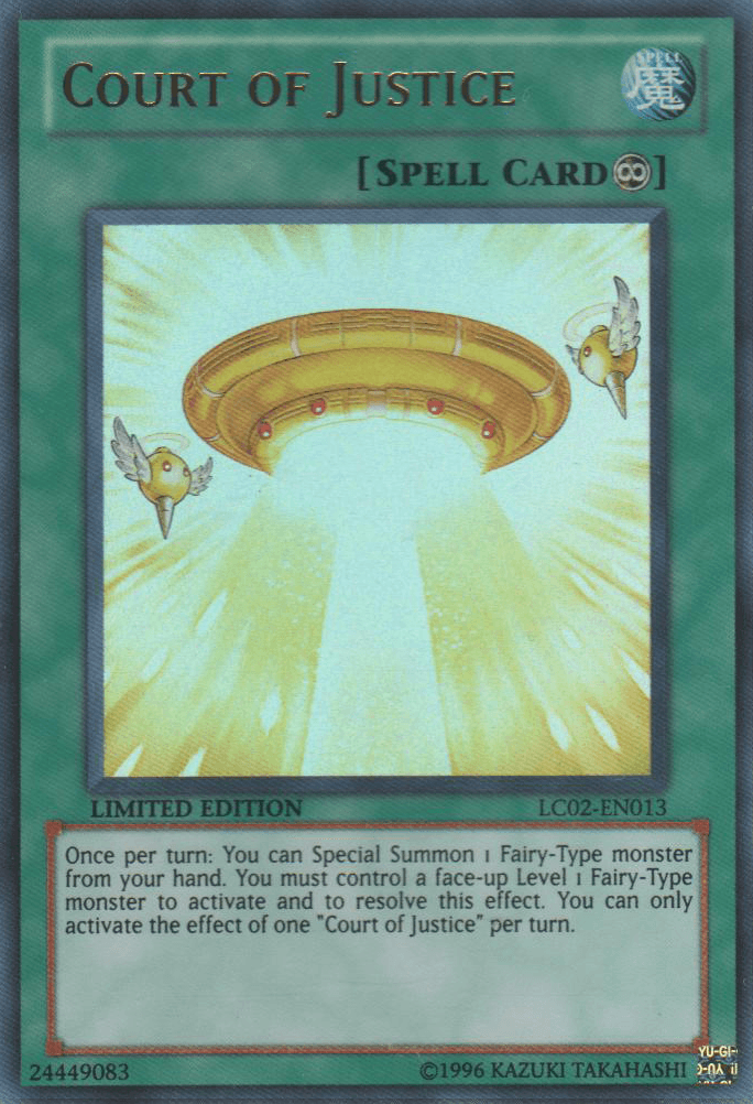 Legendary Collection 2, Limited, Normal Spell, Spell, Ultra Rare Court of Justice [LC02-EN013] Ultra Rare - Trading Card World