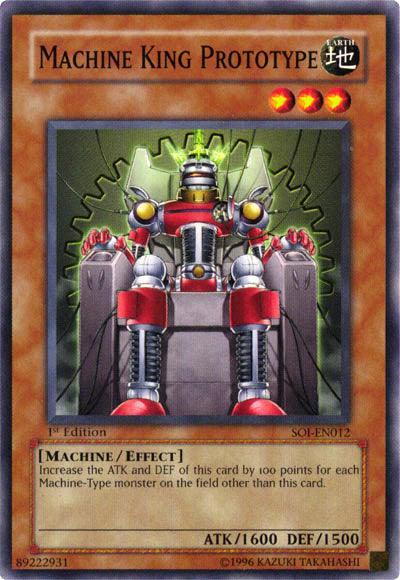1st Edition, Common, Earth, Effect Monster, Machine, Shadow of Infinity, Unlimited Machine King Prototype [SOI-EN012] Common - Trading Card World