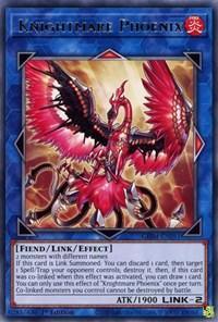 1st Edition, Fiend, Fire, Genesis Impact, Link/Effect Monster, Rare Knightmare Phoenix [GEIM-EN051] Rare - Trading Card World