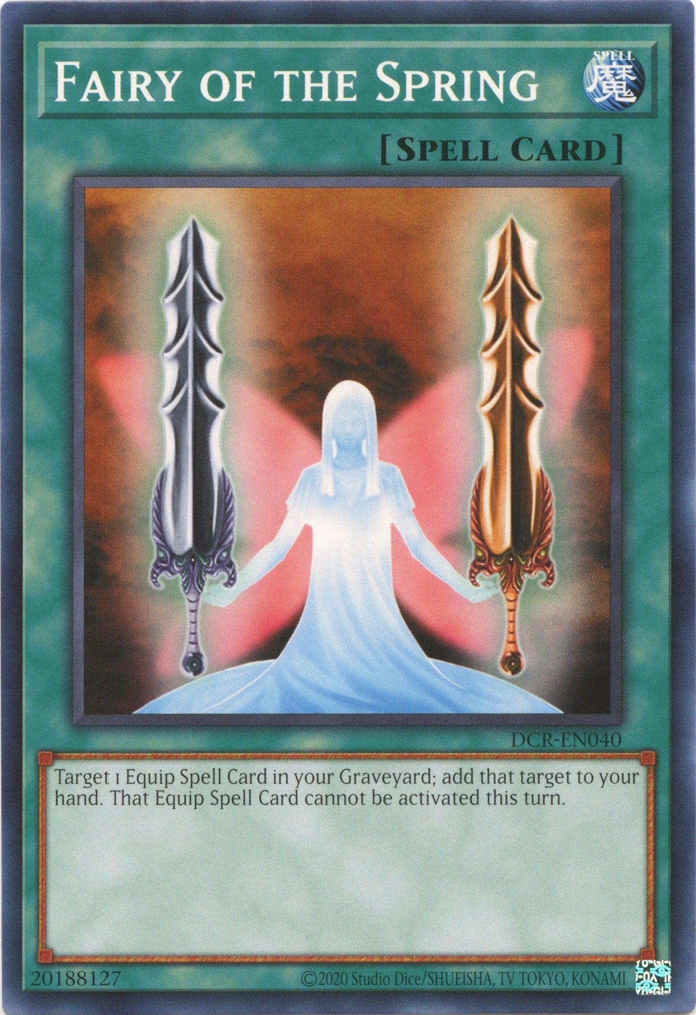 Common, Dark Crisis (25th Anniversary Edition), Normal Spell, Spell, Unlimited Fairy of the Spring (25th Anniversary) [DCR-EN040] Common - Trading Card World