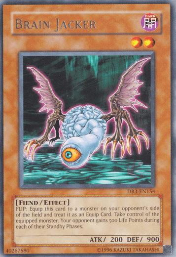 Dark, Dark Revelation Volume 3, Effect Monster, Fiend, Rare, Unlimited Brain Jacker [DR3-EN154] Rare - Trading Card World