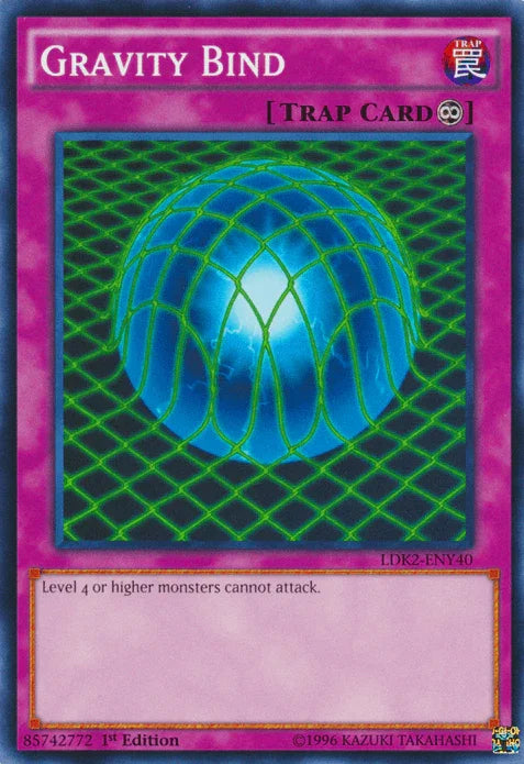 1st Edition, Common, Continuous Trap, Legendary Decks II, Trap, Unlimited Gravity Bind [LDK2-ENY40] Common - Trading Card World