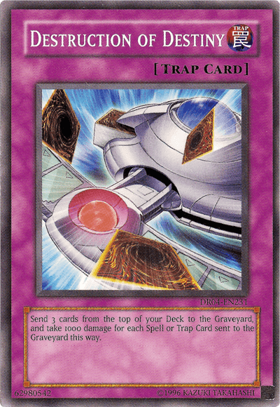 Common, Dark Revelation Volume 4, Normal Trap, Trap, Unlimited Destruction of Destiny [DR04-EN231] Common - Trading Card World