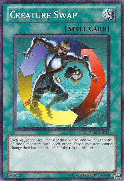 Common, Normal Spell, Spell, Turbo Pack: Booster Six, Unlimited Creature Swap [TU06-EN015] Common - Trading Card World