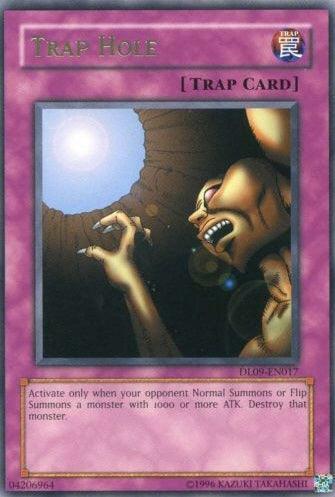 Duelist League Promo, Normal Trap, Rare, Trap, Unlimited Trap Hole (Green) [DL09-EN017] Rare - Trading Card World