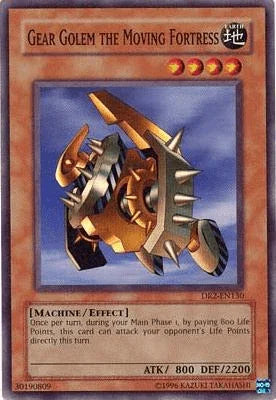 Dark Revelation Volume 2, Earth, Effect Monster, Machine, Super Rare, Unlimited Gear Golem the Moving Fortress [DR2-EN130] Super Rare - Trading Card World