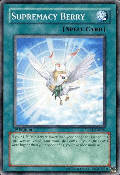 1st Edition, Common, Normal Spell, Raging Battle, Spell, Unlimited Supremacy Berry [RGBT-EN060] Common - Trading Card World