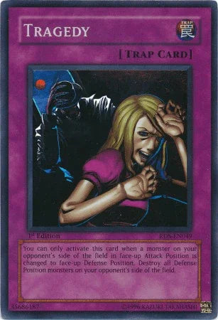 1st Edition, Normal Trap, Rise of Destiny, Super Rare, Trap, Unlimited Tragedy [RDS-EN049] Super Rare - Trading Card World