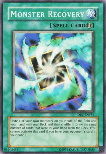 Common, Dark Beginning 1, Quick Play Spell, Spell, Unlimited Monster Recovery [DB1-EN181] Common - Trading Card World