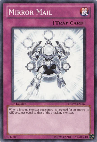 1st Edition, Common, Normal Trap, Photon Shockwave, Trap, Unlimited Mirror Mail [PHSW-EN067] Common - Trading Card World