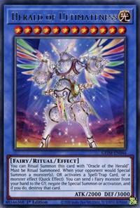 1st Edition, Fairy, Genesis Impact, Light, Rare, Ritual/Effect Monster Herald of Ultimateness [GEIM-EN046] Rare - Trading Card World