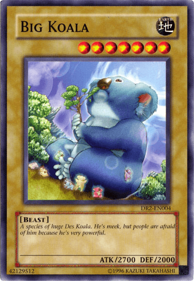 Beast, Common, Dark Revelation Volume 2, Earth, Normal Monster, Unlimited Big Koala [DR2-EN004] Common - Trading Card World