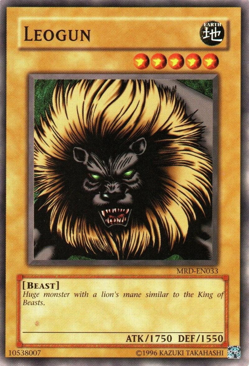 Beast, Common, Earth, Metal Raiders, Normal Monster, Unlimited Leogun [MRD-EN033] Common - Trading Card World