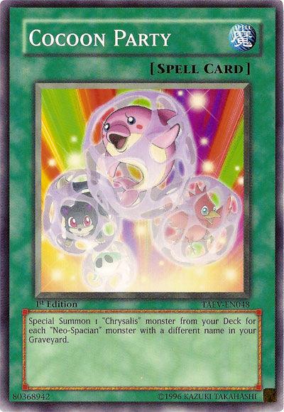 1st Edition, Common, Normal Spell, Spell, Tactical Evolution, Unlimited Cocoon Party [TAEV-EN048] Common - Trading Card World