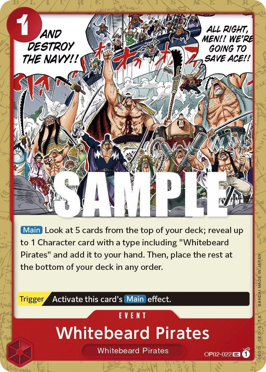 Event, Paramount War, Uncommon, Whitebeard Pirates Whitebeard Pirates [Paramount War] - Trading Card World