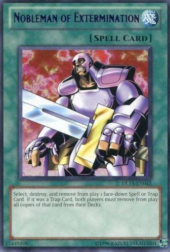 Duelist League Promo, Normal Spell, Rare, Spell, Unlimited Nobleman of Extermination (Purple) [DL11-EN015] Rare - Trading Card World