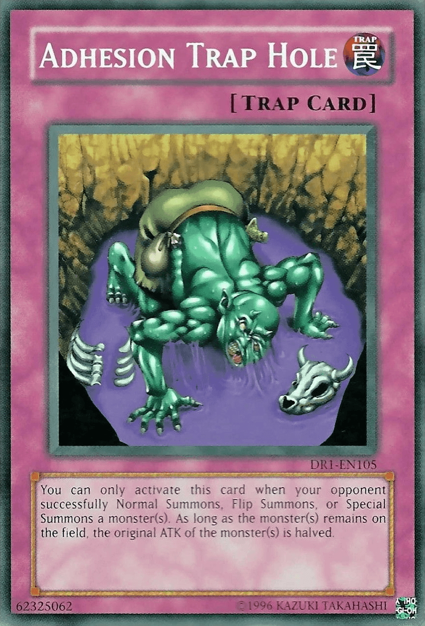 Common, Dark Revelation Volume 1, Normal Trap, Trap, Unlimited Adhesion Trap Hole [DR1-EN105] Common - Trading Card World