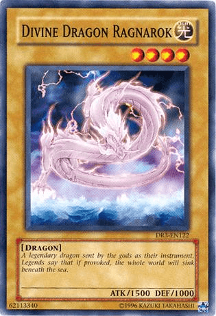 Common, Dark Revelation Volume 3, Dragon, Light, Normal Monster, Unlimited Divine Dragon Ragnarok [DR3-EN122] Common - Trading Card World
