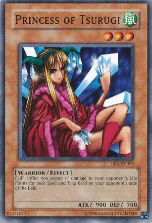 Common, Dark Beginning 2, Effect Monster, Unlimited, Warrior, Wind Princess of Tsurugi [DB2-EN052] Common - Trading Card World