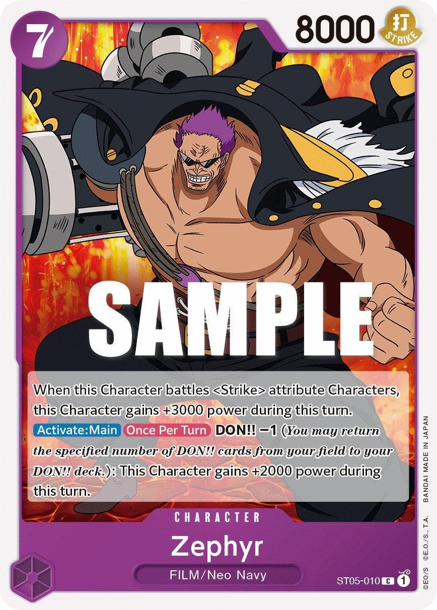 Character, Common, Film, Neo Navy, Starter Deck: Film Edition, Starter Decks Zephyr [Starter Deck: Film Edition] - Trading Card World