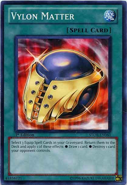 1st Edition, Common, Normal Spell, Spell, Storm of Ragnarok, Unlimited Vylon Matter [STOR-EN060] Common - Trading Card World