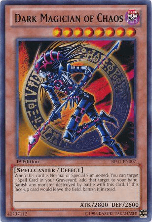 1st Edition, Battle Pack: Epic Dawn, Dark, Effect Monster, Rare, Spellcaster, Unlimited Dark Magician of Chaos [BP01-EN007] Rare - Trading Card World