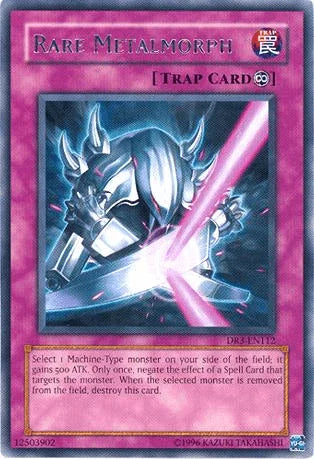Continuous Trap, Dark Revelation Volume 3, Rare, Trap, Unlimited Rare Metalmorph [DR3-EN112] Rare - Trading Card World