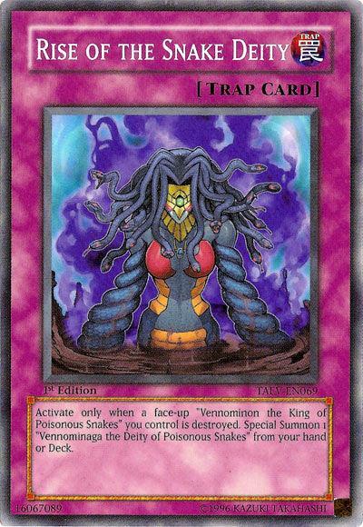 1st Edition, Common, Normal Trap, Tactical Evolution, Trap, Unlimited Rise of the Snake Deity [TAEV-EN069] Common - Trading Card World
