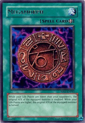 Equip Spell, Rare, Retro Pack 1, Spell, Unlimited Megamorph [RP01-EN061] Rare - Trading Card World