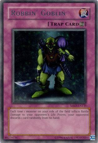 Continuous Trap, Metal Raiders, Rare, Trap, Unlimited Robbin' Goblin [MRD-EN135] Rare - Trading Card World