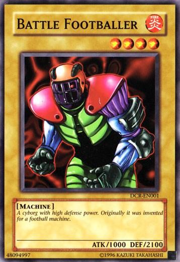 Common, Dark Crisis, Fire, Machine, Normal Monster, Unlimited Battle Footballer [DCR-EN001] Common - Trading Card World