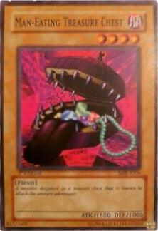 1st Edition, Common, Dark, Fiend, Magic Ruler, Normal Monster, Unlimited Man-Eating Treasure Chest [MRL-E106] Common - Trading Card World