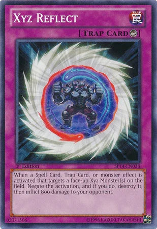 1st Edition, Common, Counter Trap, Star Pack 2014, Trap Xyz Reflect [SP14-EN038] Common - Trading Card World