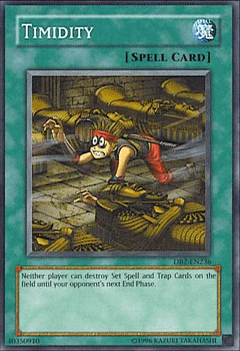 Common, Dark Beginning 2, Normal Spell, Spell, Unlimited Timidity [DB2-EN236] Common - Trading Card World