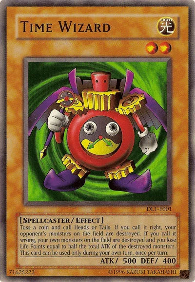 Duelist League Promo, Effect Monster, Light, Spellcaster, Super Rare, Unlimited Time Wizard [DL1-E001] Super Rare - Trading Card World