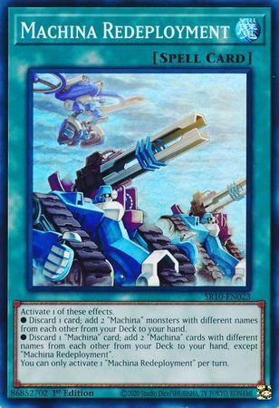1st Edition, Normal Spell, Spell, Structure Deck: Mechanized Madness, Super Rare Machina Redeployment [SR10-EN023] Super Rare - Trading Card World