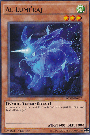 1st Edition, Breakers of Shadow, Common, Tuner/Effect Monster, Unlimited, Wind, Wyrm Al-Lumi'raj [BOSH-EN037] Common - Trading Card World