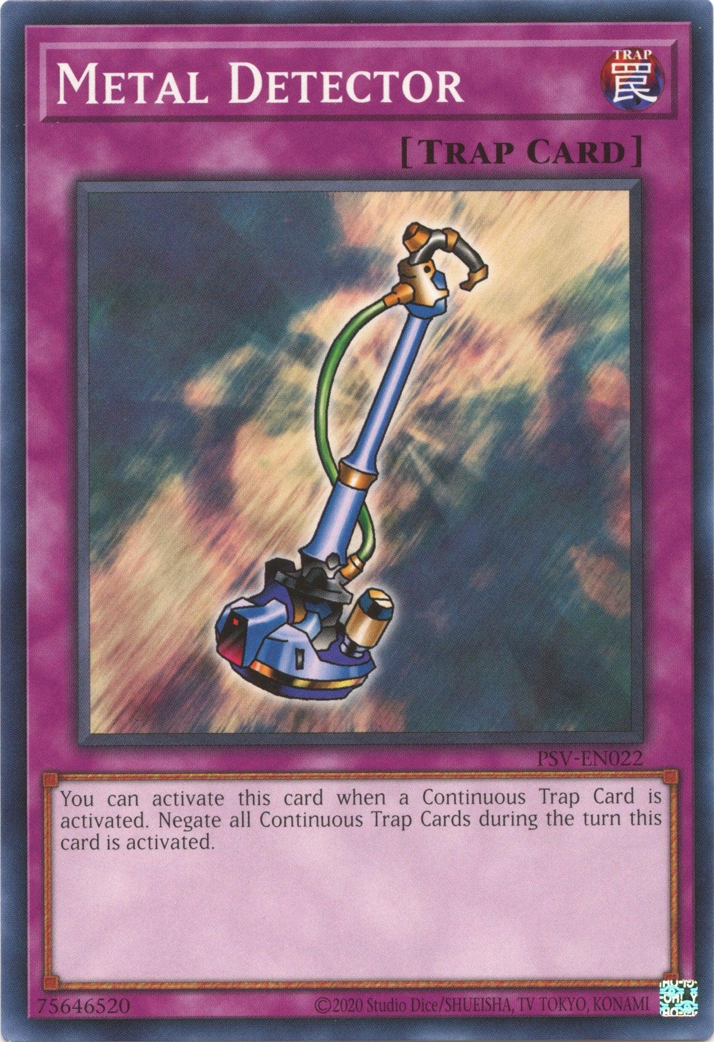 Common, Normal Trap, Pharaoh's Servant (25th Anniversary Edition), Trap, Unlimited Metal Detector (25th Anniversary) [PSV-EN022] Common - Trading Card World