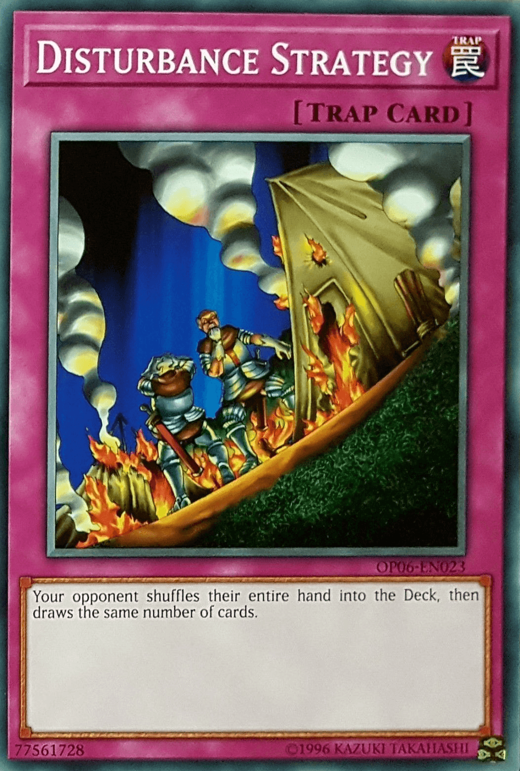 Common, Normal Trap, OTS Tournament Pack 6, Trap, Unlimited Disturbance Strategy [OP06-EN023] Common - Trading Card World