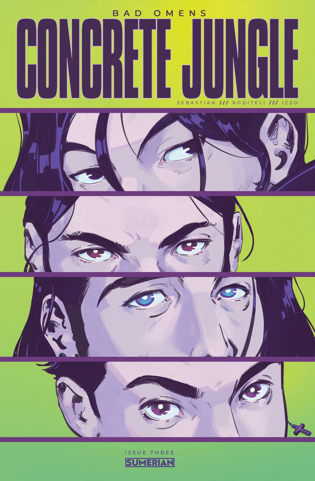 Bad Omens Concrete Jungle #3 (Of 4) C Adiletto Variant (11/22/2023) Massive