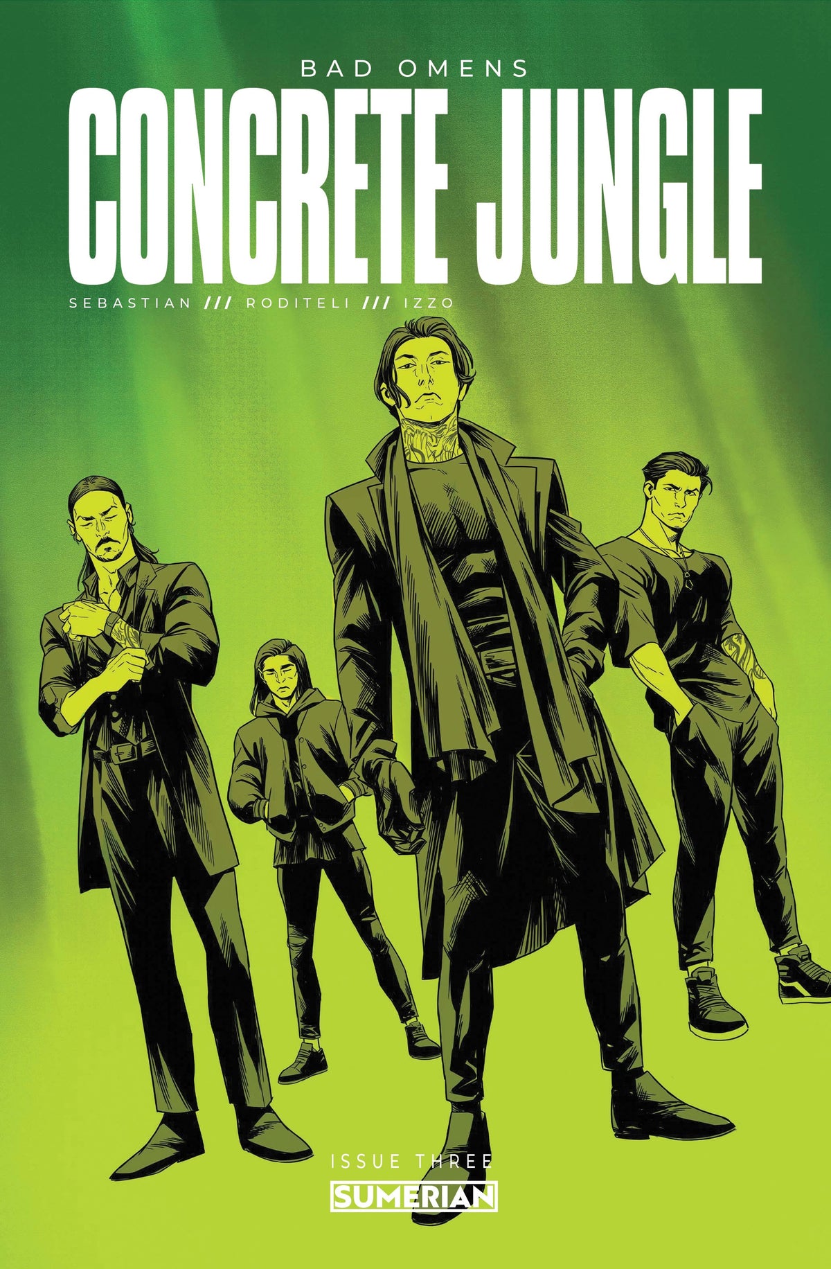 Bad Omens Concrete Jungle #3 (Of 4) D 1:5 Variant (11/22/2023) Massive