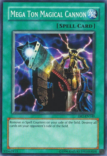 Common, Dark Revelation Volume 1, Normal Spell, Spell, Unlimited Mega Ton Magical Cannon [DR1-EN149] Common - Trading Card World