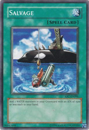 Common, Invasion of Chaos, Normal Spell, Spell, Unlimited Salvage [IOC-EN096] Common - Trading Card World