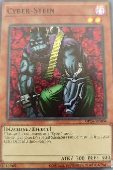 Dark, Effect, Machine, OTS Tournament Pack 16, Super Rare, Unlimited Cyber-Stein [OP16-EN004] Super Rare - Trading Card World